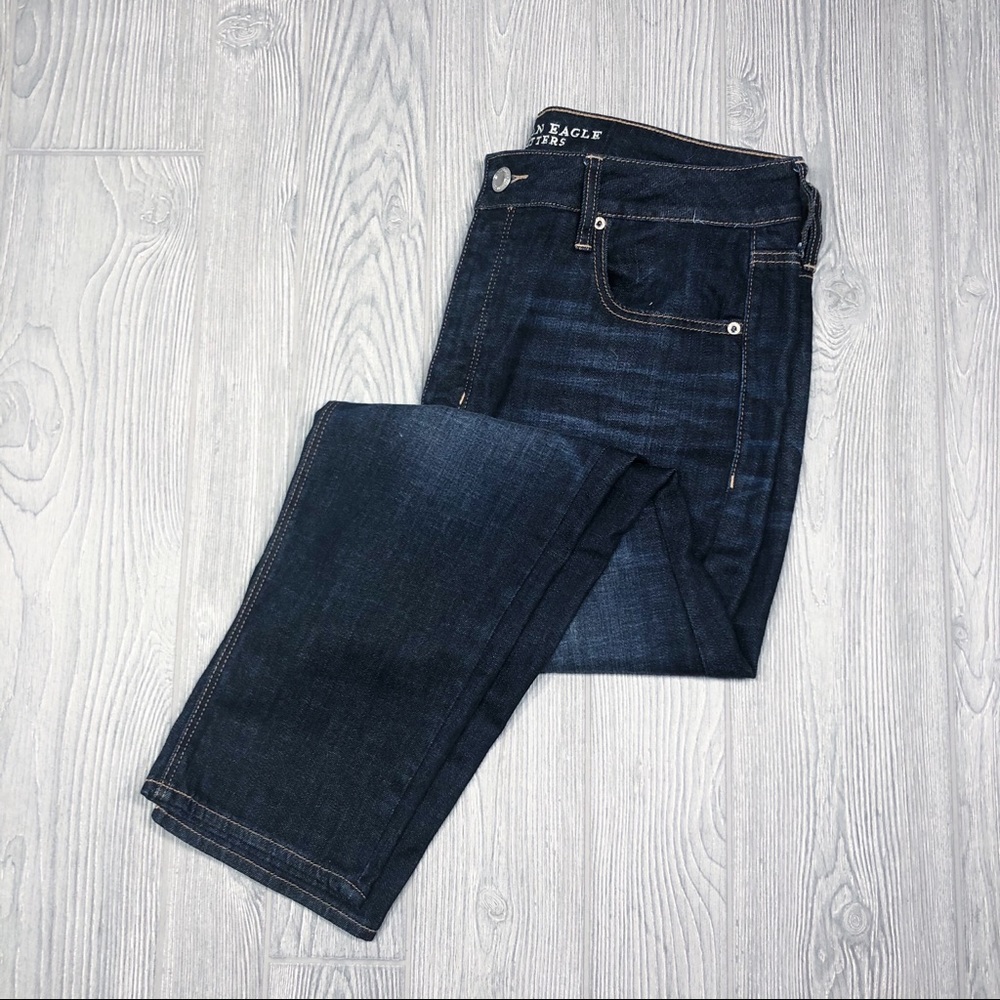 American Eagle Tomgirl stretch jeans sz 14 short